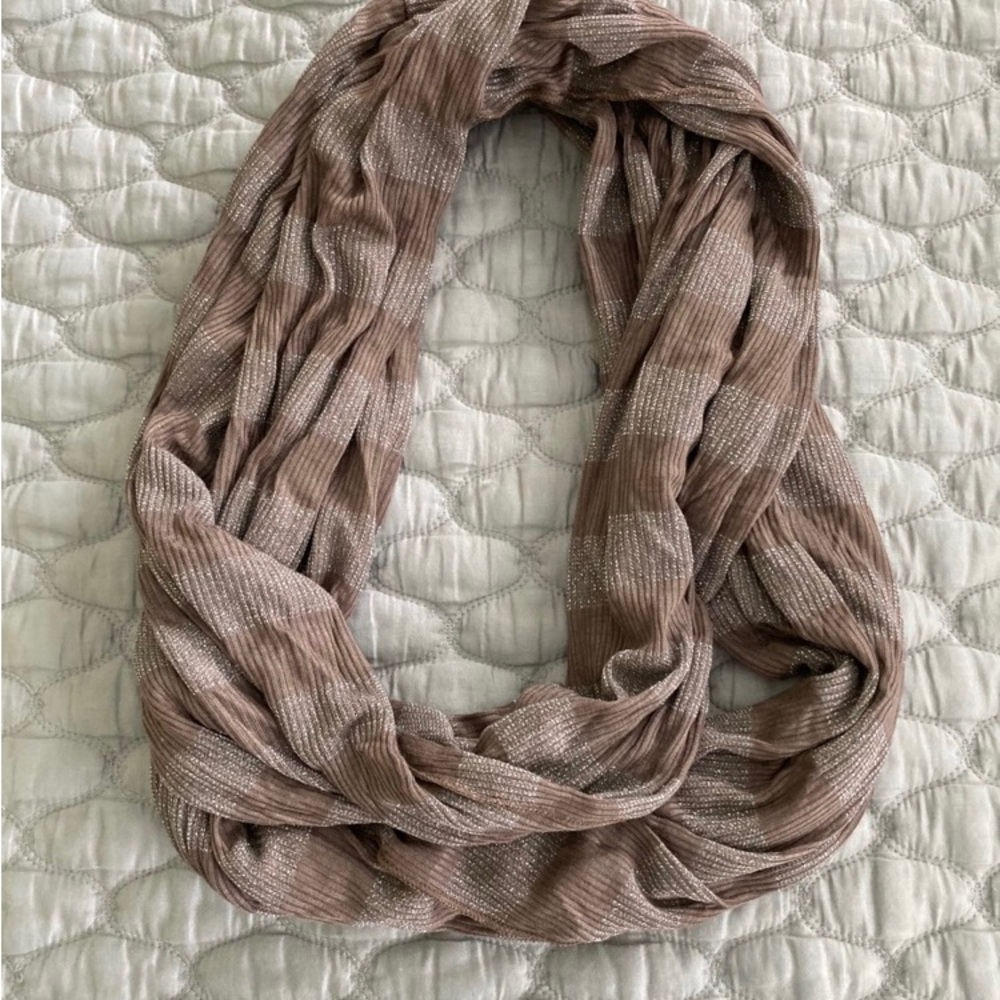 Brown Infinity Scarf